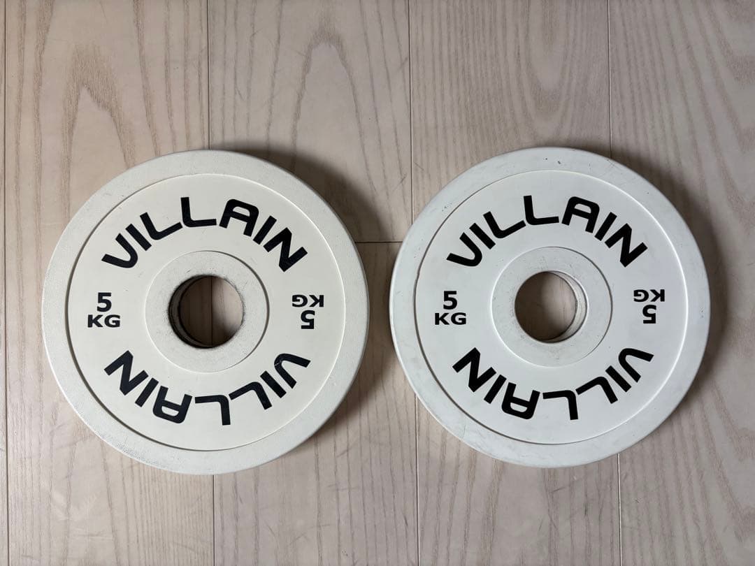 【引取限定】VILLAIN コンペティションバンパープレート 210kgセット