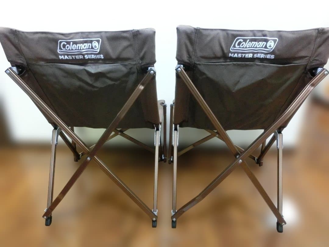 コールマン マスター シリーズ キャンバス ローチェア 2脚セット