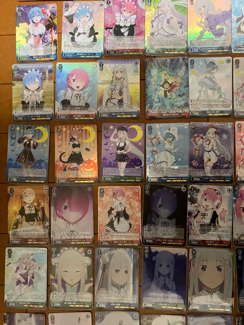 ヴァイス　リゼロ　SR RRR RRR + PR まとめ　大量　100枚以上