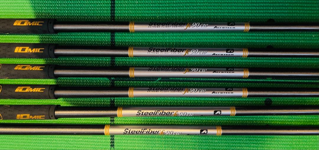 スチールファイバー fc90cw シャフト 6本セット　 F3（R）