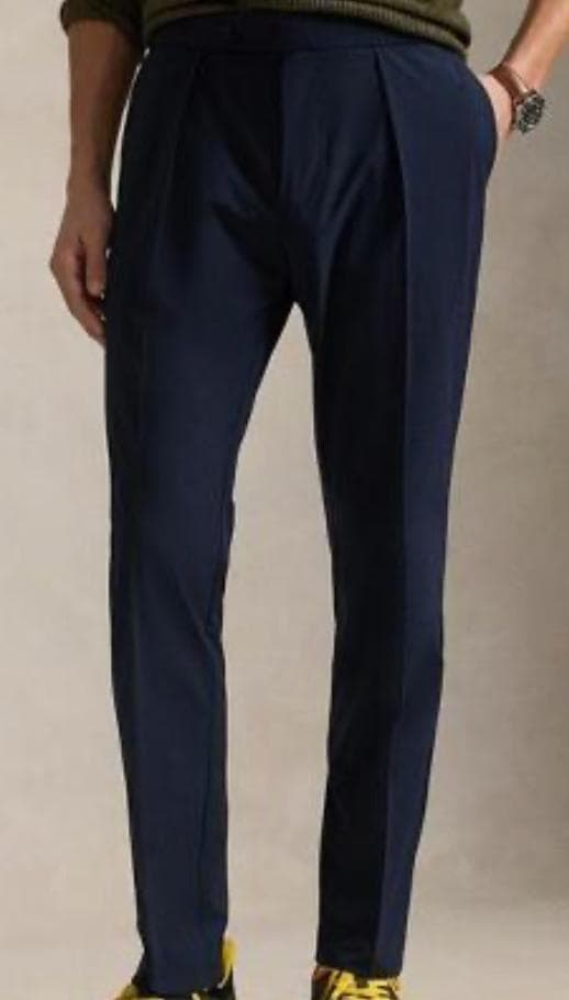 ポロラルフローレン プリーテッドスーツトラウザーパンツ サイズ30/32 新品