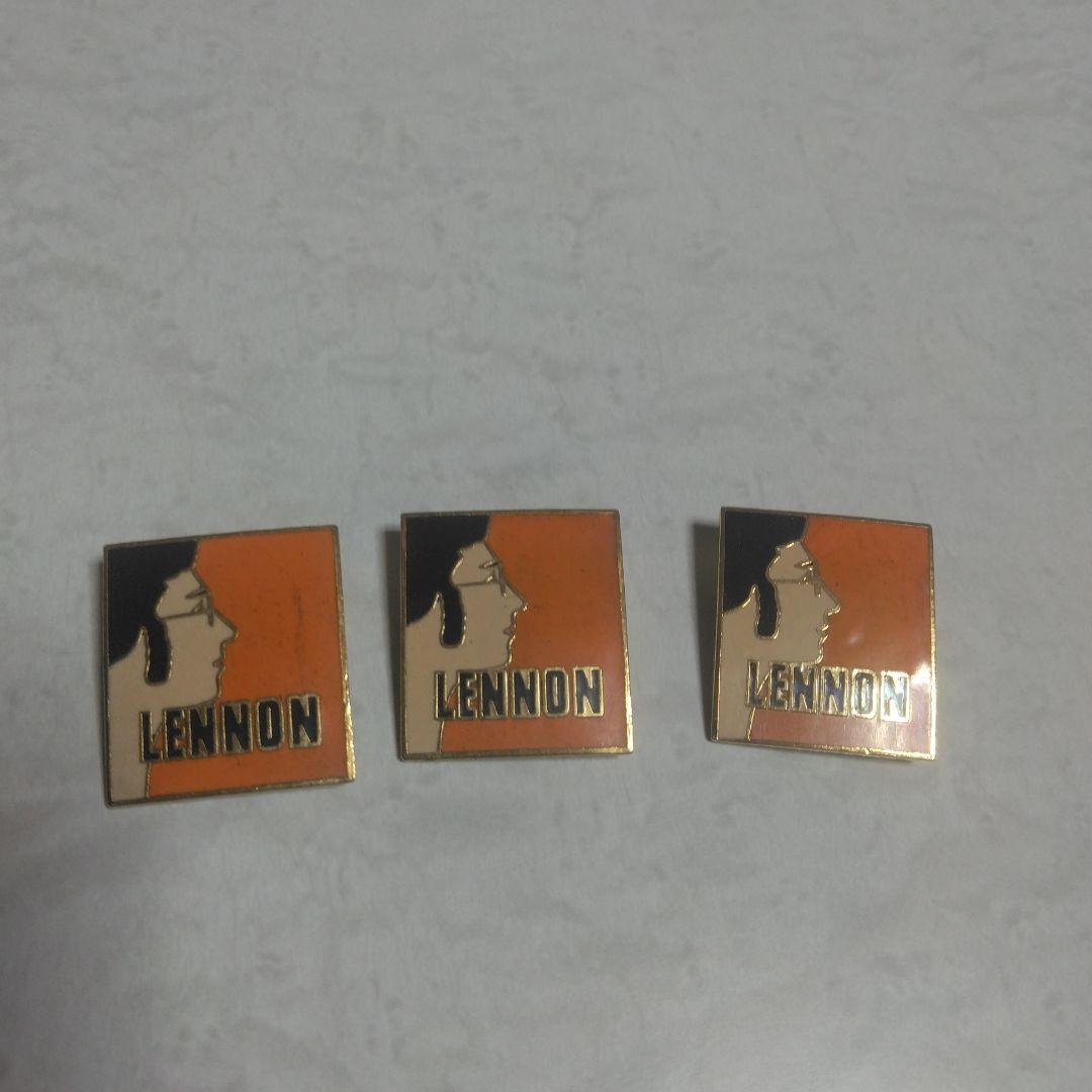 ピンバッジ 3個セット ジョンレノン