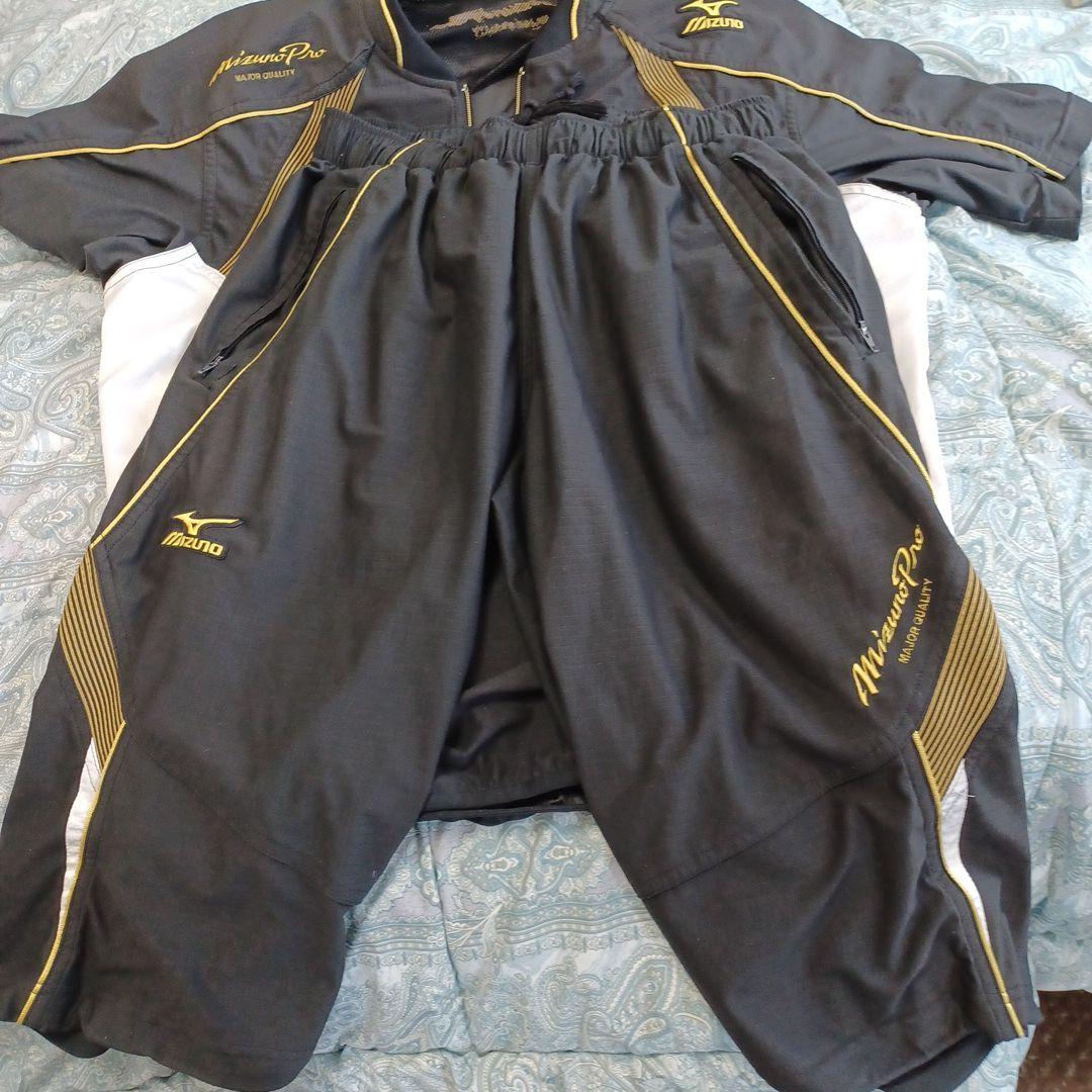 Mizuno Pro 半袖ジャージとショートパンツ セット 上下Lサイズ