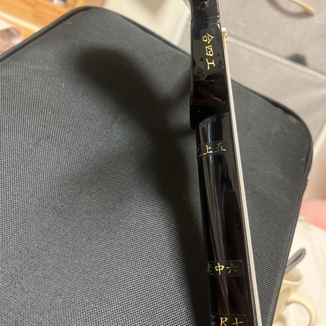 ヘビ革模様 三線本体 専用ケース付き 初心者向け