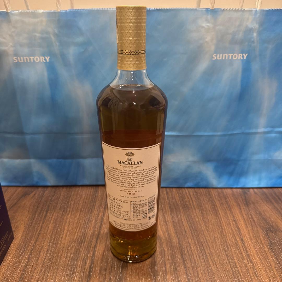 ウイスキー The Macallan 12 Year Old DoubleCask700ml