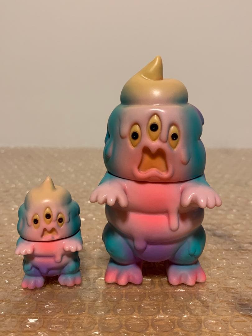 アートジャンキー とぐろ怪獣シットン&ミニシットン（AJcolor）