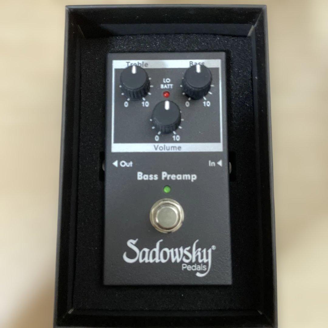 【 極美品 】Sadowsky SBP-2 Bass Preamp V2
