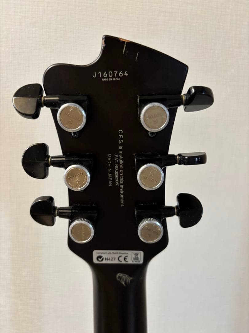 フジゲン　レスポール　JFL-FT-ASH(EMG ピックアップ)