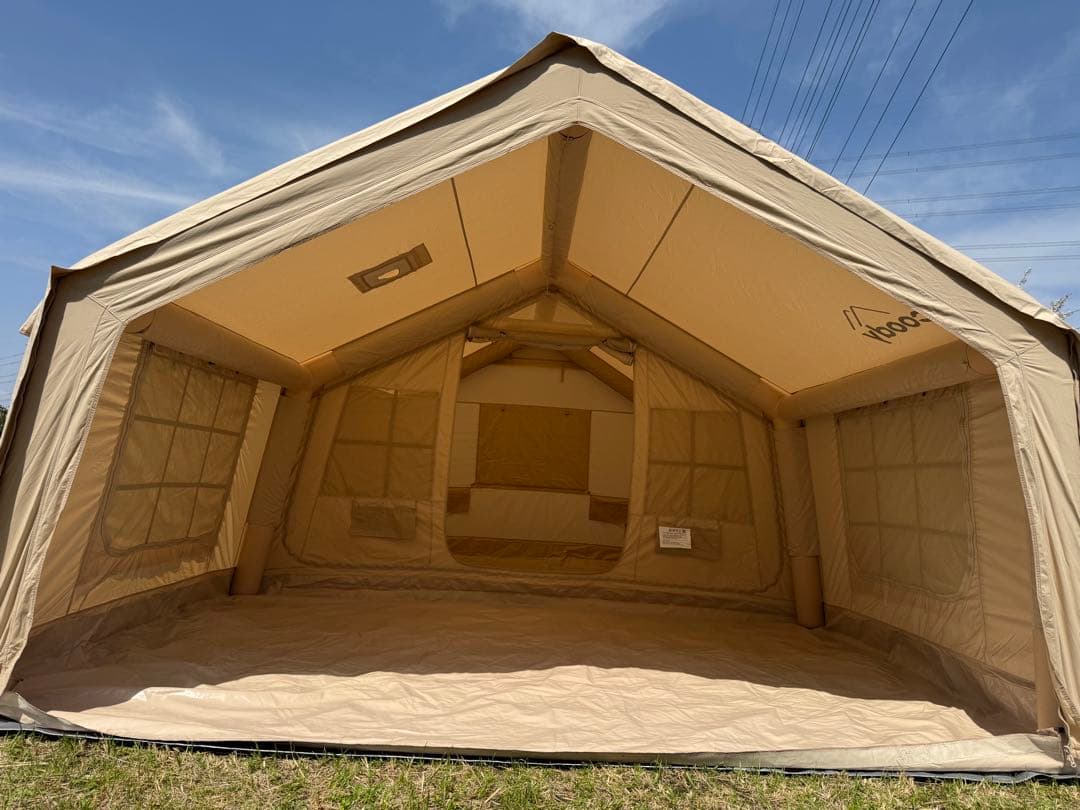 Coody エアテント familiar ベージュ【引き取り限定】