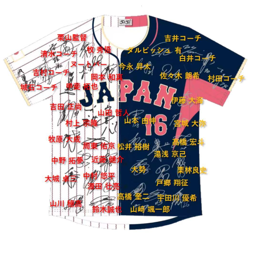 【期間限定！】非売品WBC 2023大谷翔平 日本代表サインプリントユニフォーム