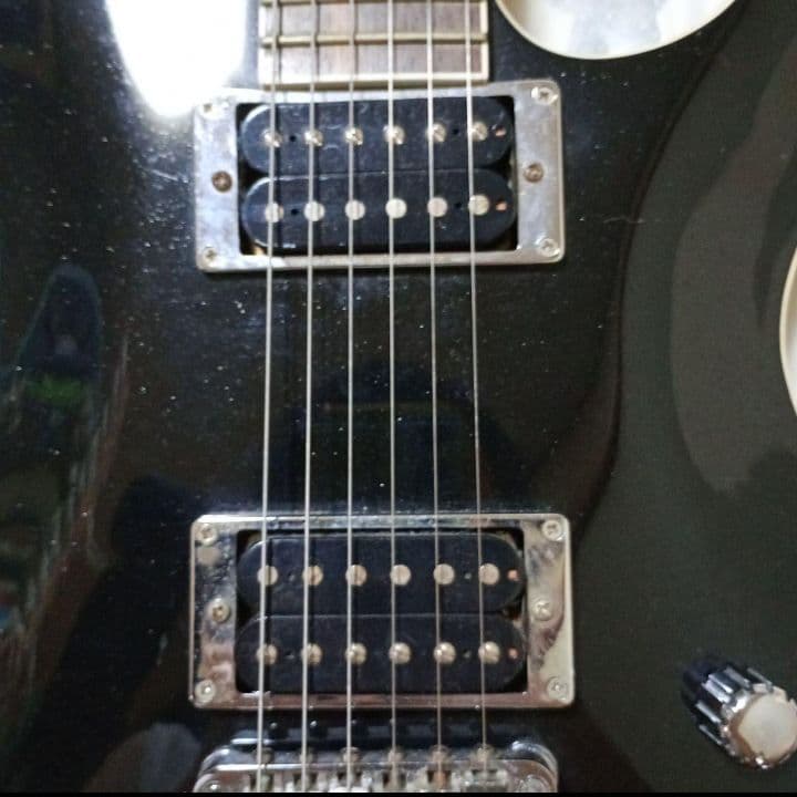 Ibanez エレキギター ブラック+クリップチューナー付き