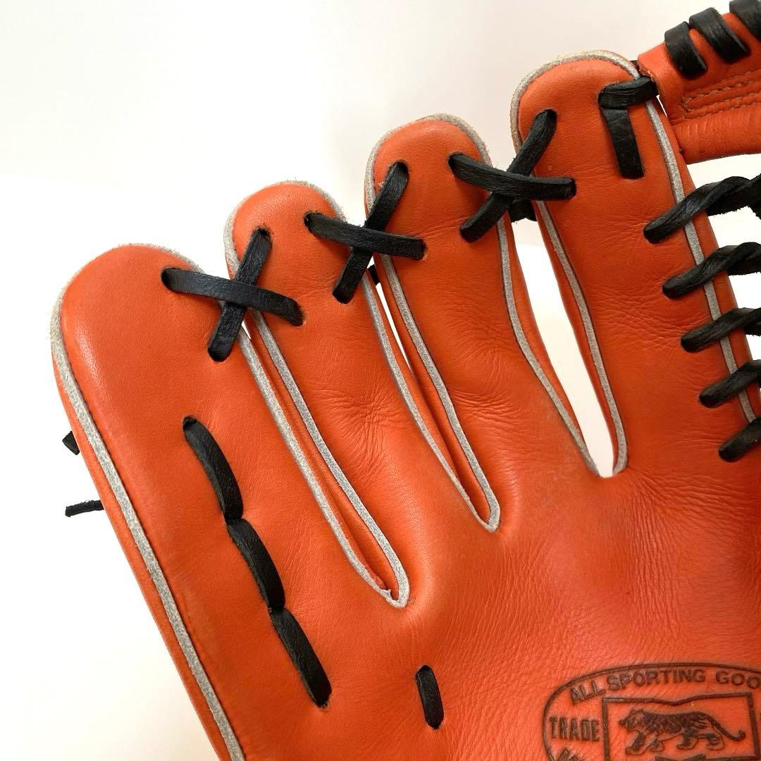 未使用級✨ミツワタイガー オールラウンド 左投げ 少年軟式 野球