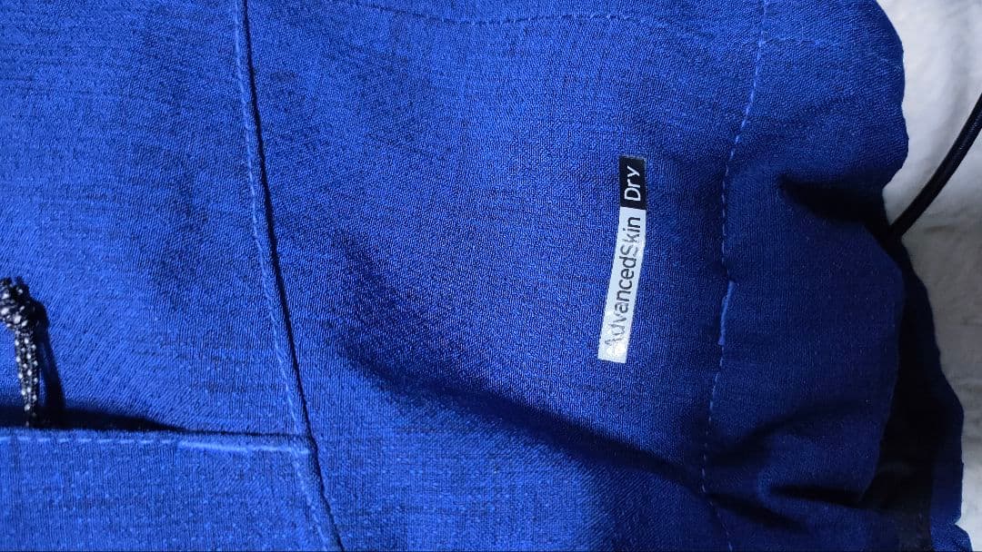 【SALOMON サロモン】スキーウェア ブルー 中綿 保温 メンズM