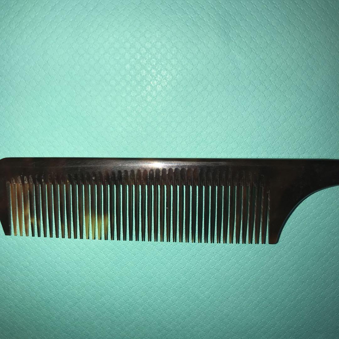 ビンテージ　　本鼈甲　リングコーム　　中古美品