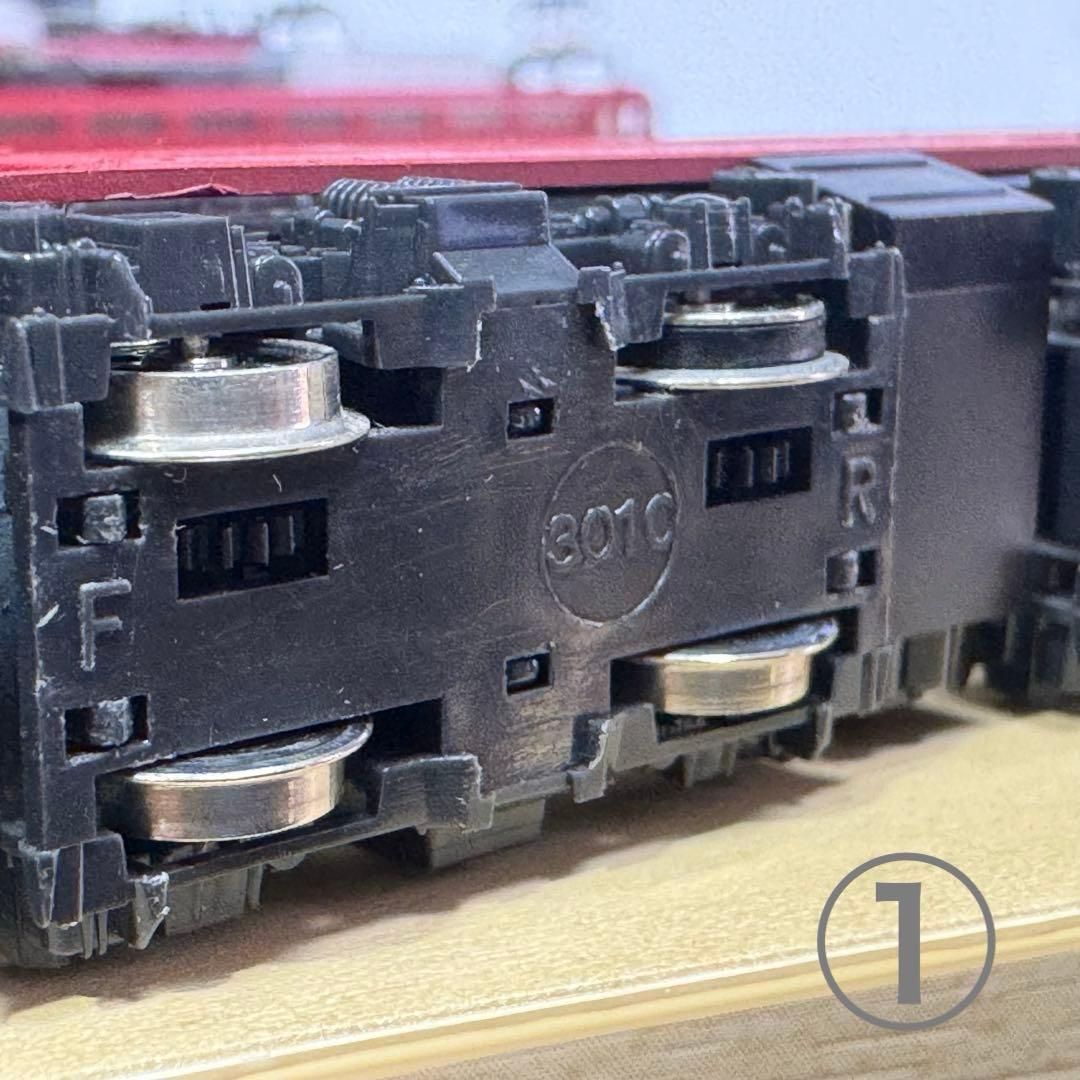 Nゲージ EF81電気機関車 5両セット ジャンク扱い