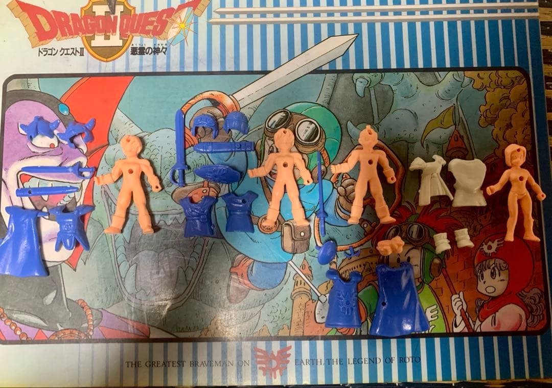 ドラゴンクエスト　クロスアップ　消しゴム　５体　希少