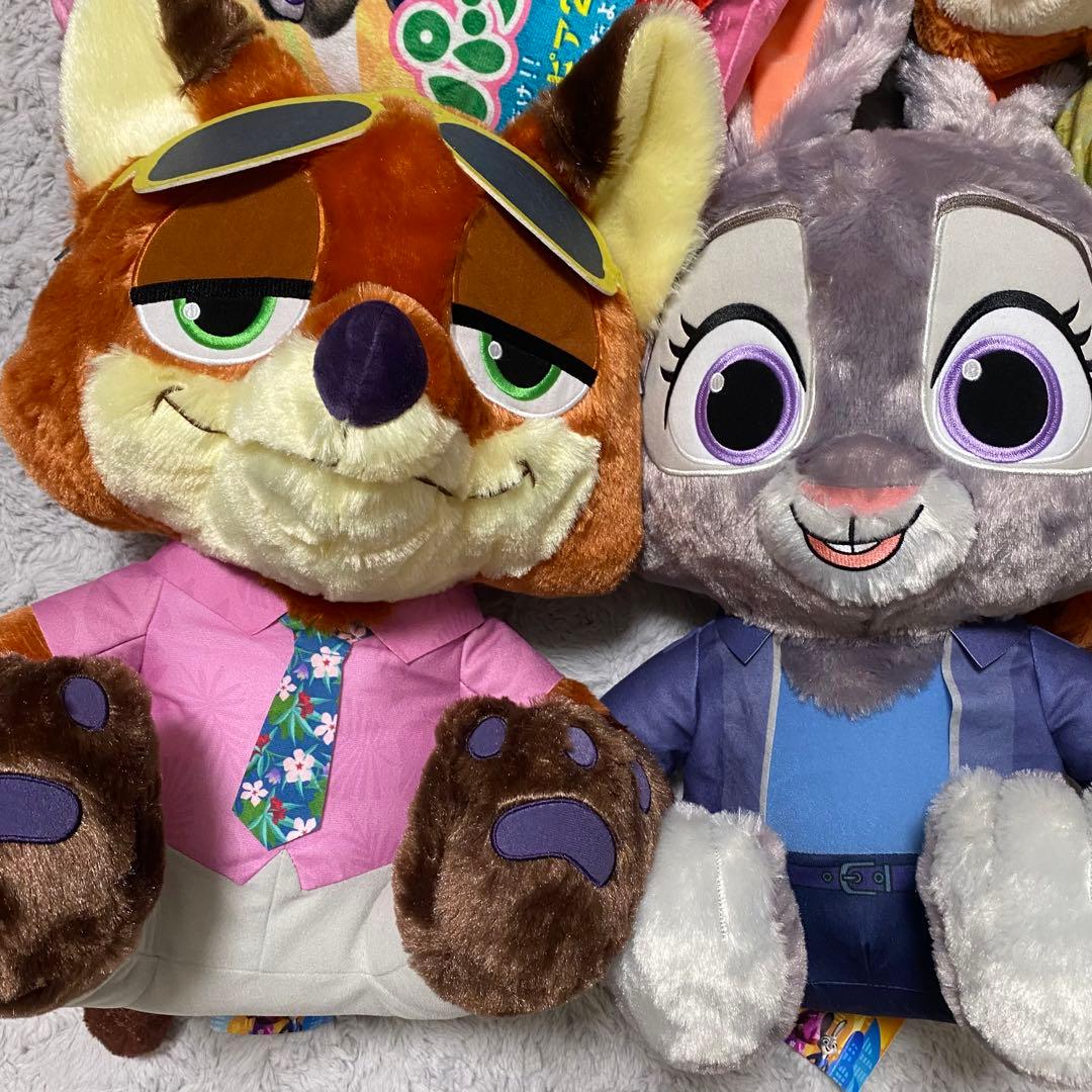 ズートピア　ぬいぐるみ　パックンチョ　ブランケット　まとめ売り