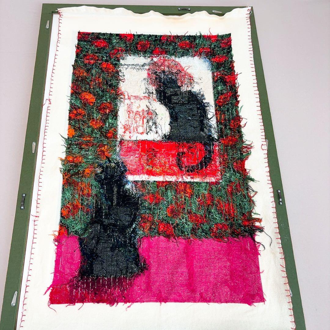 Tournee du Chat Noir ルシャノワール 黒猫の刺繍