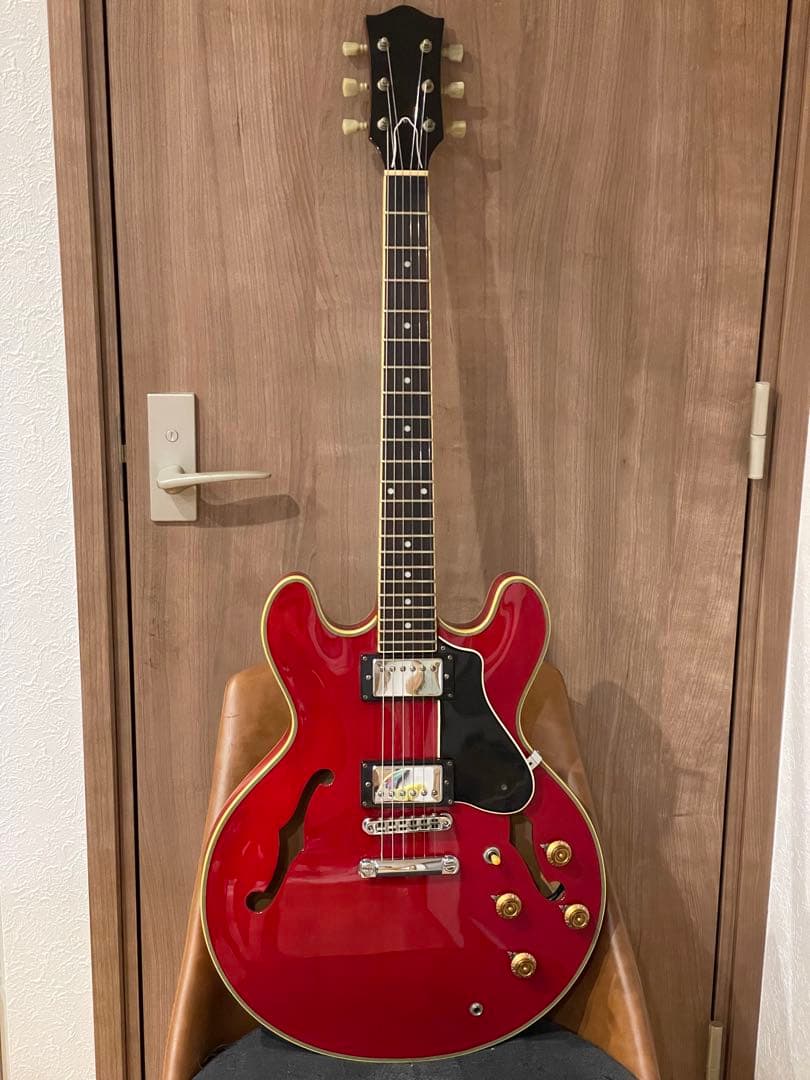 【最終値下げ】ジャンク　ジャパンビンテージJuno セミアコ　es335タイプ