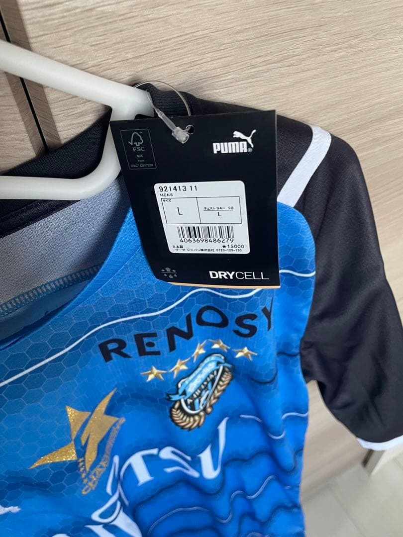 川崎フロンターレ　2021優勝記念ユニフォーム 籏手Lサイズ　新品未使用