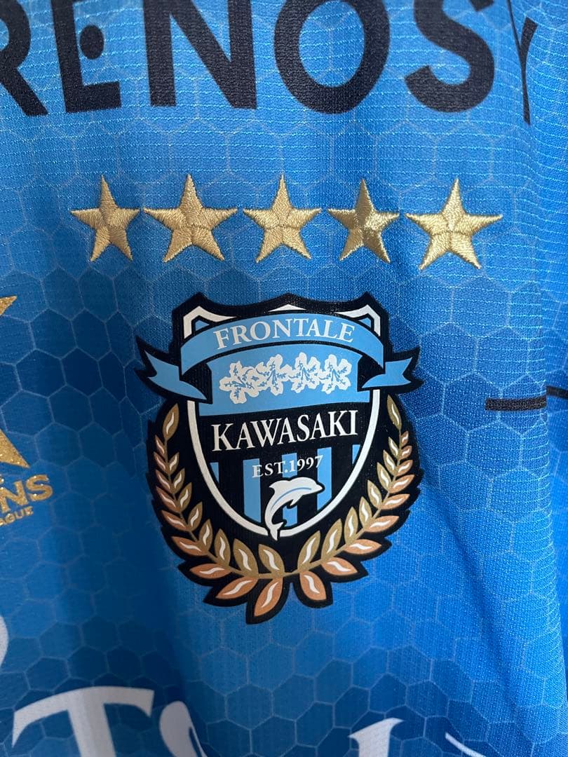 川崎フロンターレ　2021優勝記念ユニフォーム 籏手Lサイズ　新品未使用