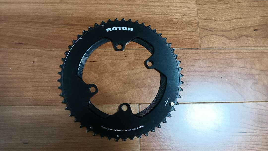 ROTOR 真円チェーンリング 53T BCD110 11&12速使用可