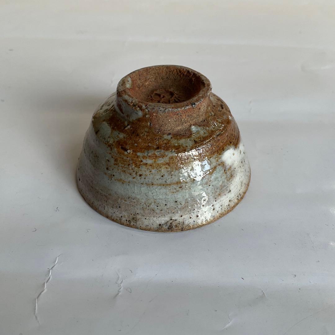 人間国宝　加藤土師萌作　唐津焼風ぐい呑