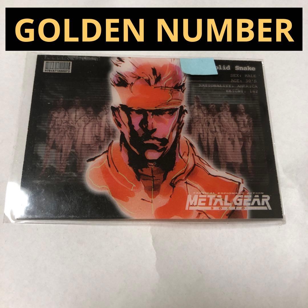 その他 L GEAR SOLID Trading Card #19 GOLDEN