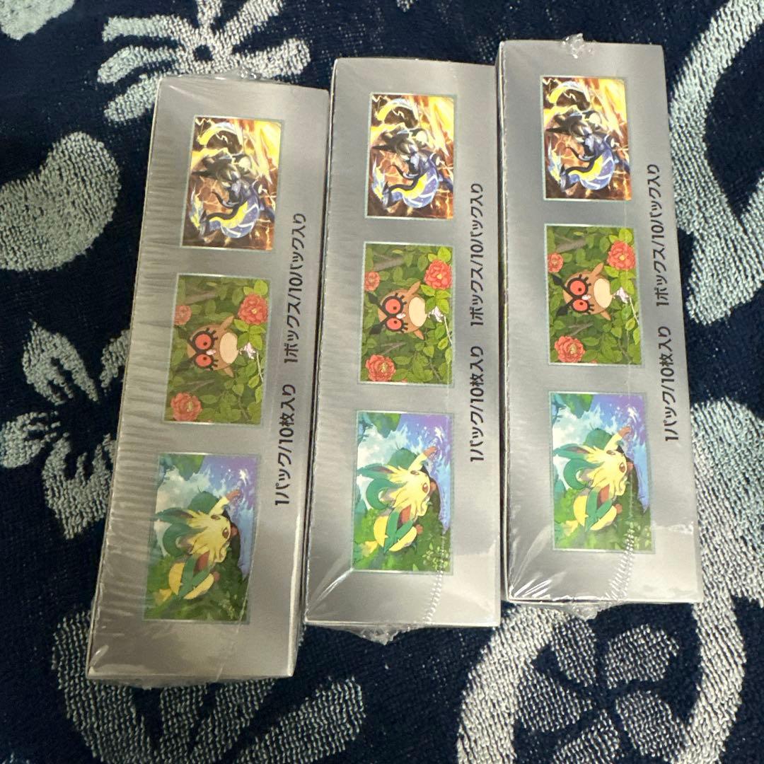 ポケモンカードゲーム　テラスタルフェスex 3BOX