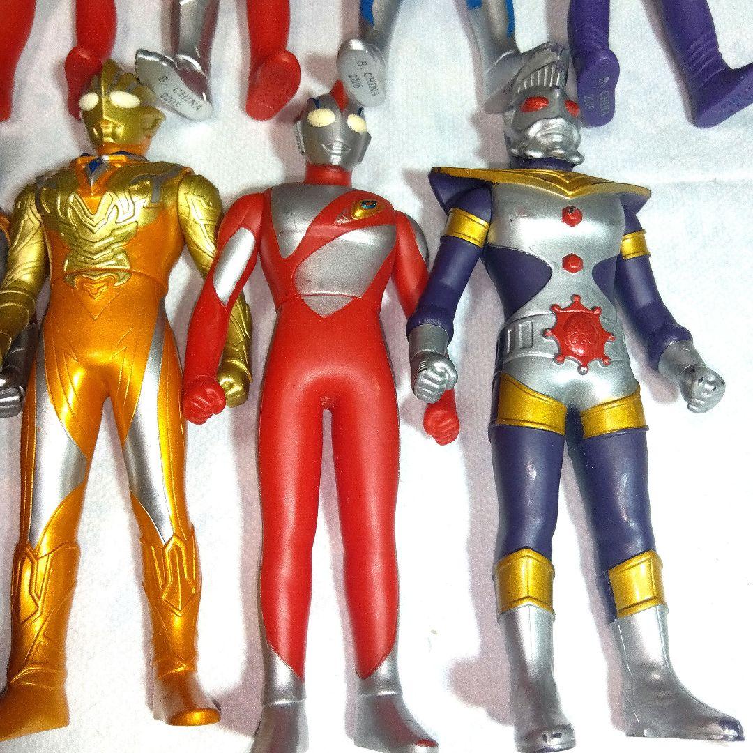 ウルトラヒーローシリーズ　ソフビ　89　ウルトラマンデッカー　など　11体セット