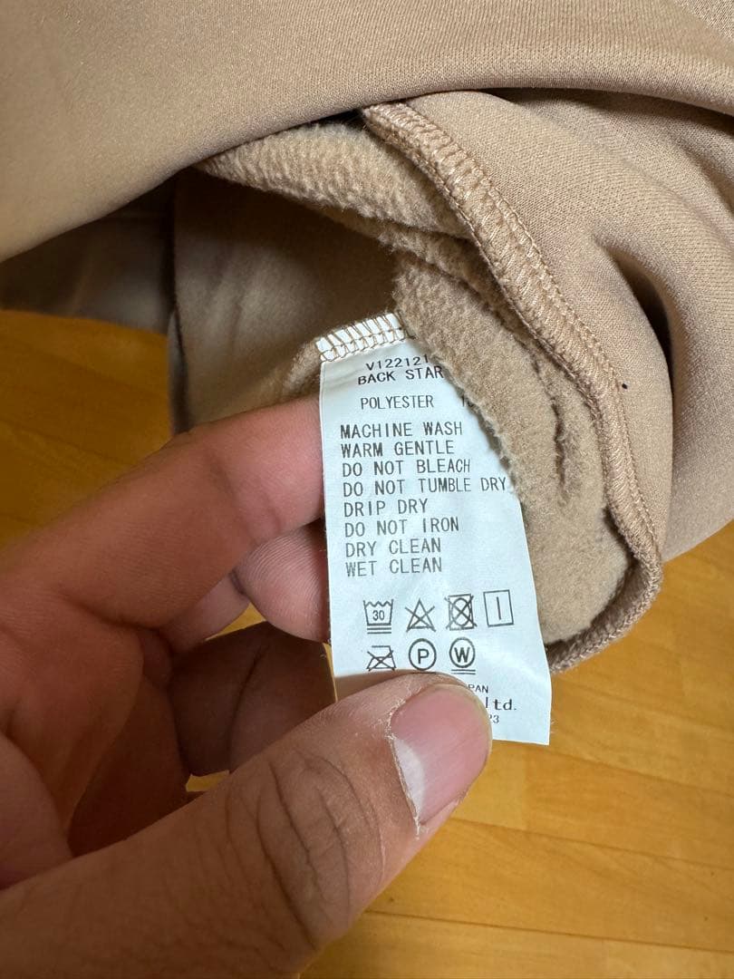 V12 ブラウン トレーナー Lサイズ