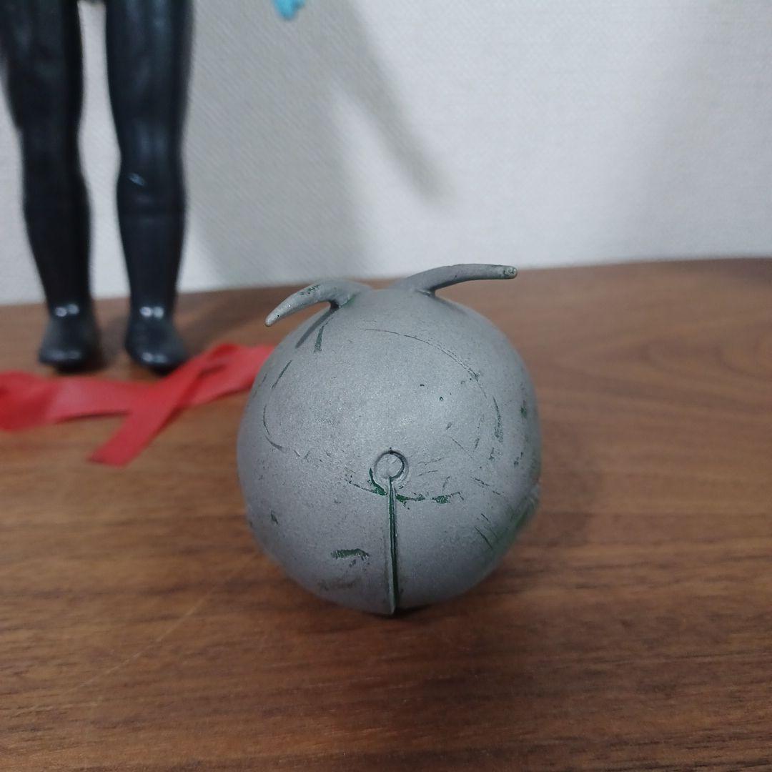 無版権　パチもの「仮面ライダー」風の面取れ希少ソフビフィギュア