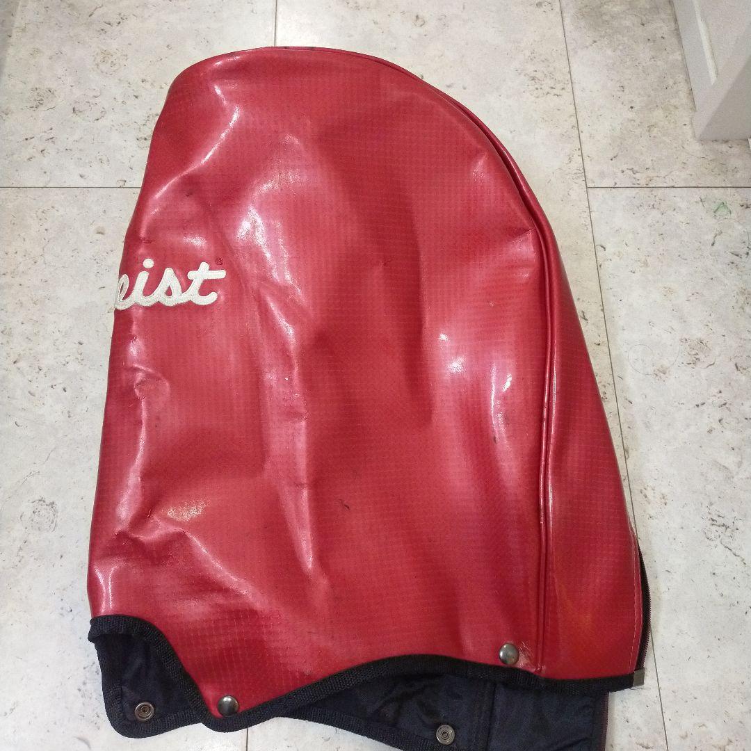 希少 大型赤色 ツアー Titleist タイトリスト キャディバッグ