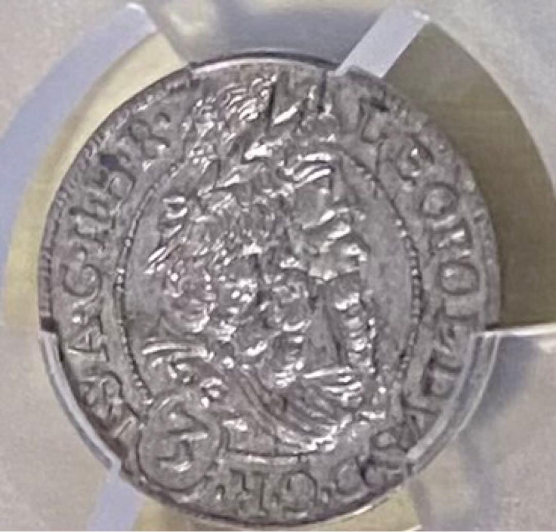 レオポルト1世　神聖ローマ帝国　1694年　銀貨MS62 PCGSオーストリア