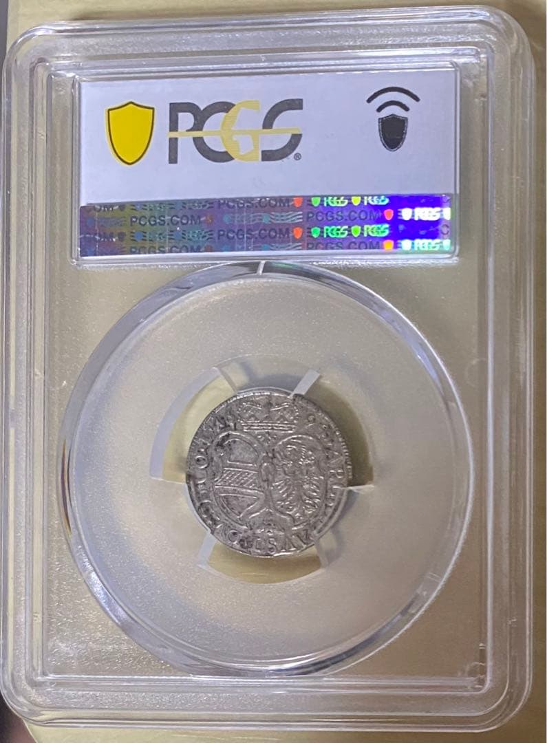 レオポルト1世　神聖ローマ帝国　1694年　銀貨MS62 PCGSオーストリア