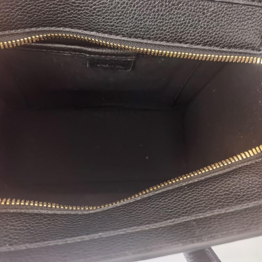 美品★ブラック ハンドバッグ