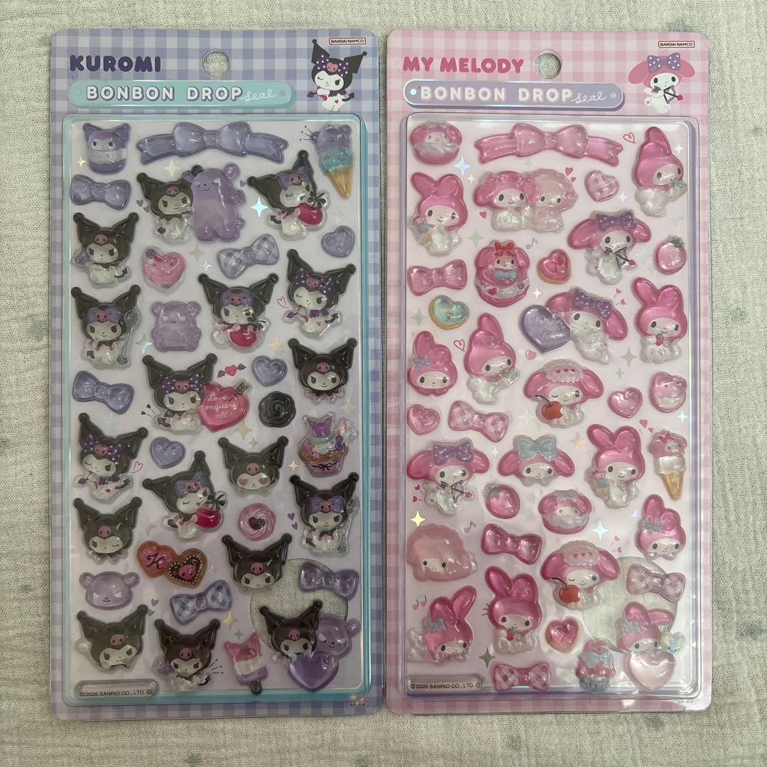 正規品 ボンボンドロップシール サンリオ 6種セット 第二弾 ボンドロ