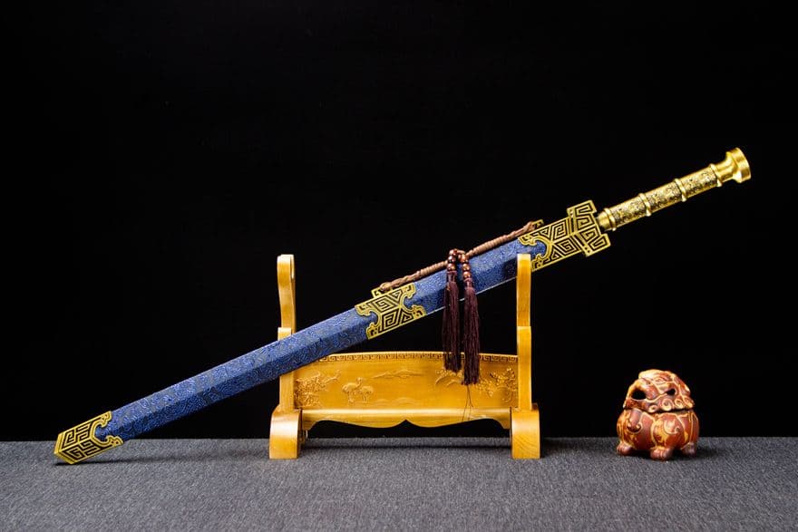 秦王漢剣-高性能マンガン鋼 古兵器 武具　刀装具　日本刀　模造刀 居合刀