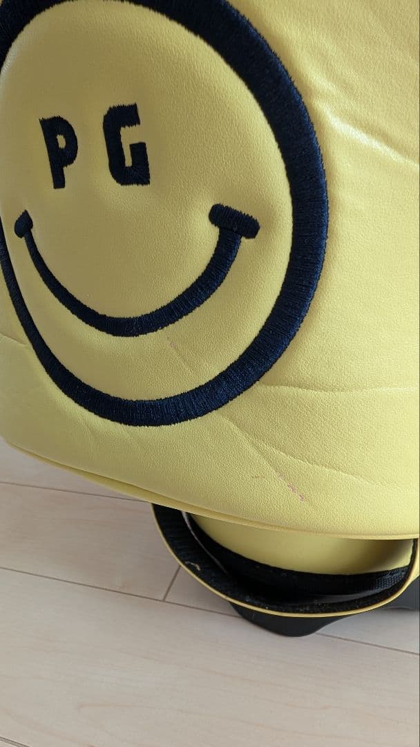 美品‼️PEARLY GATES 89イエロー ゴルフバッグ ニコちゃん