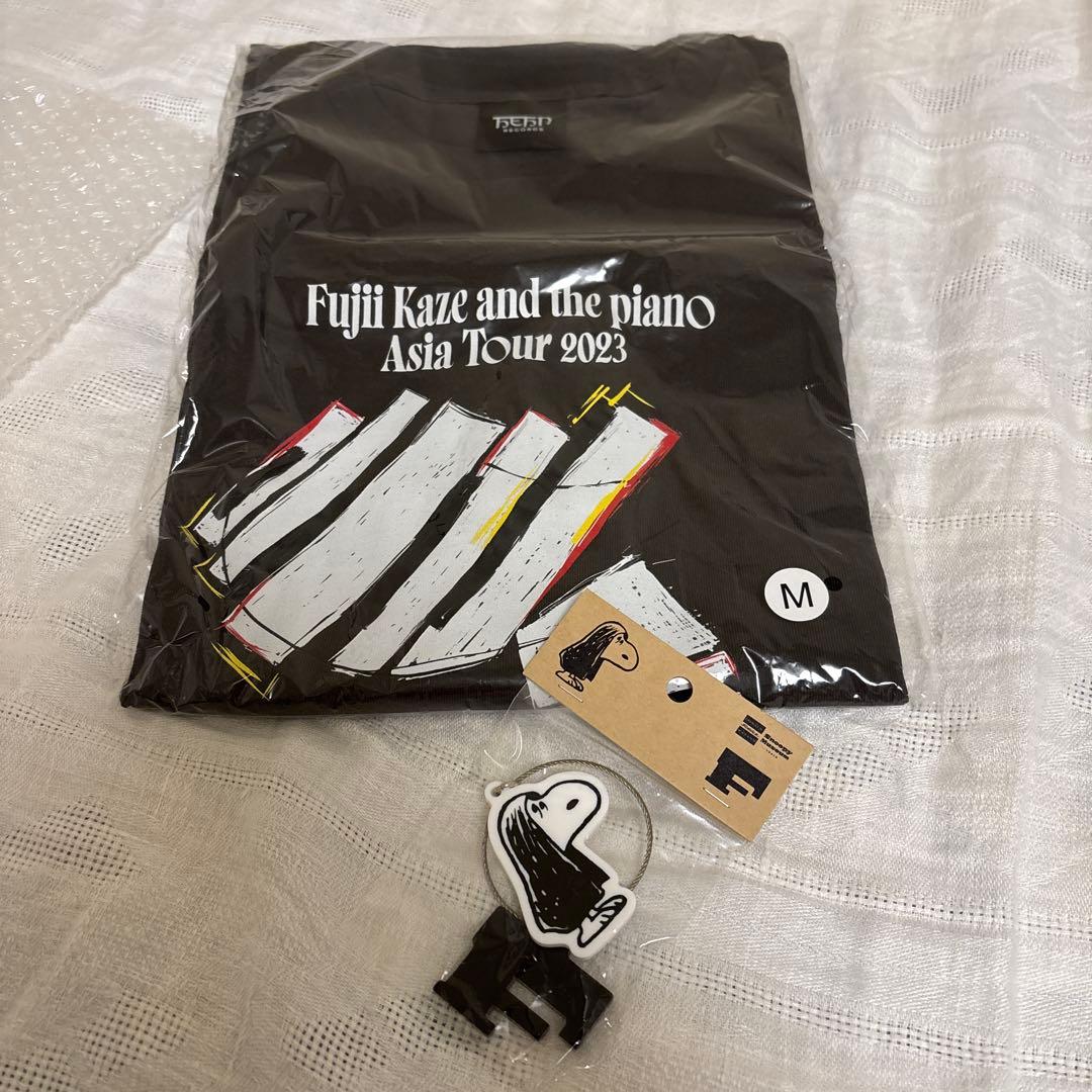 Fujii Kaze 2023 Tシャツ M ブラックピアノ