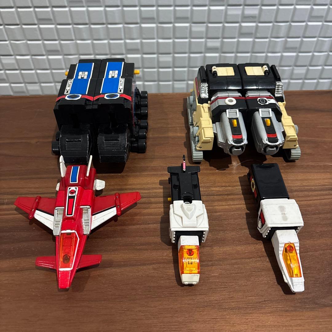 1987年 DX超合金 光戦隊マスクマン 光速合体グレートファイブ バンダイ