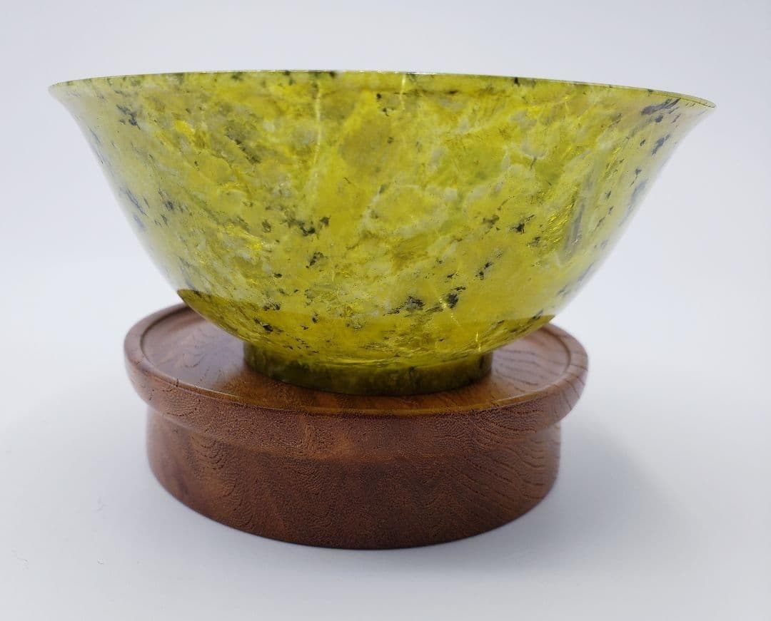 碧玉 茶碗 翠玉 抹茶碗 飯碗 翡翠