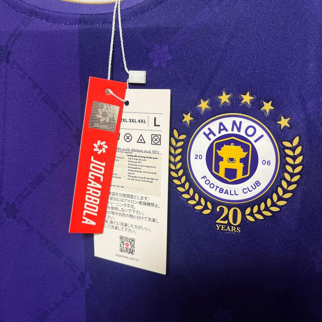 HANOI Football Club 20周年記念シャツ L 紫