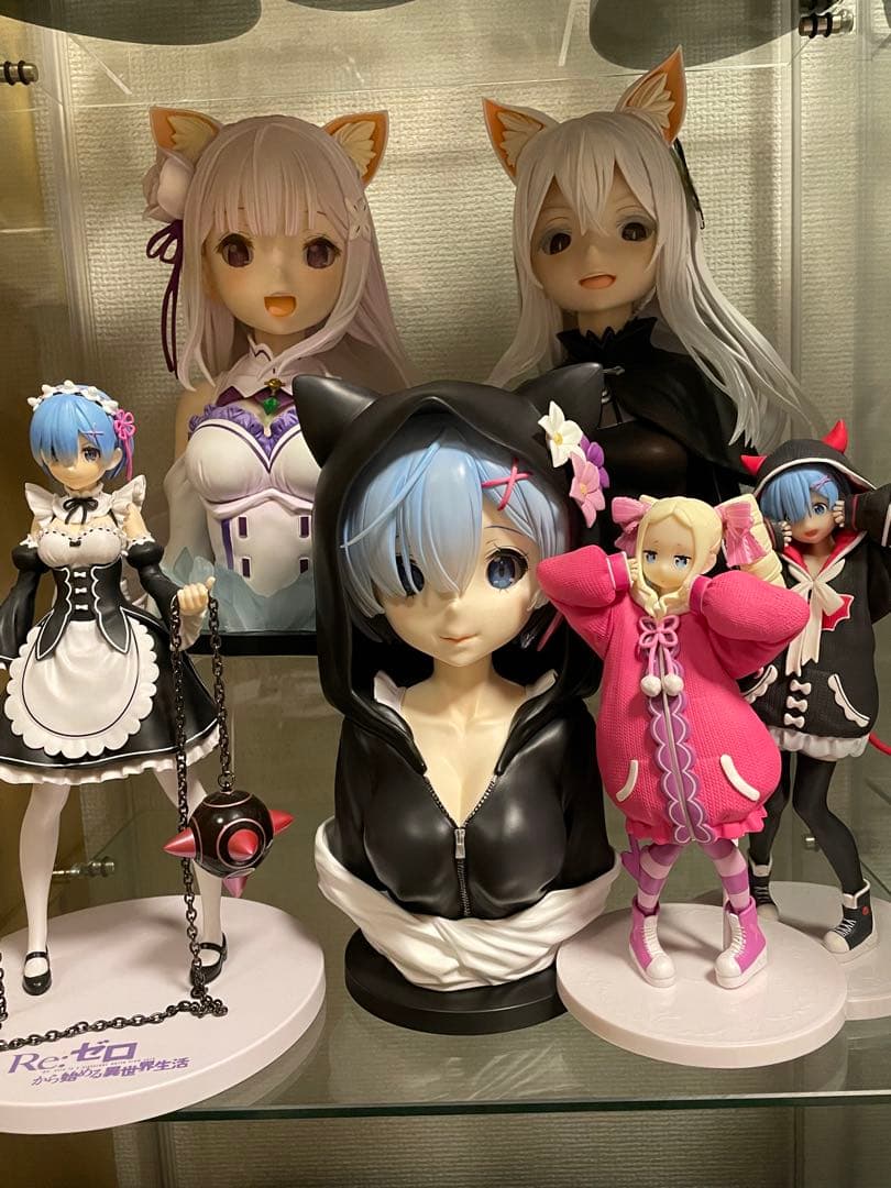 リゼロ アートスケール プライズ フィギュア