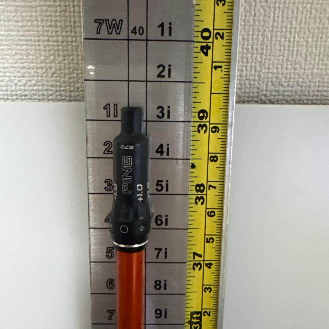 ツアーAD DI ハイブリッド85S PING ヘッド装着時約39.75インチ