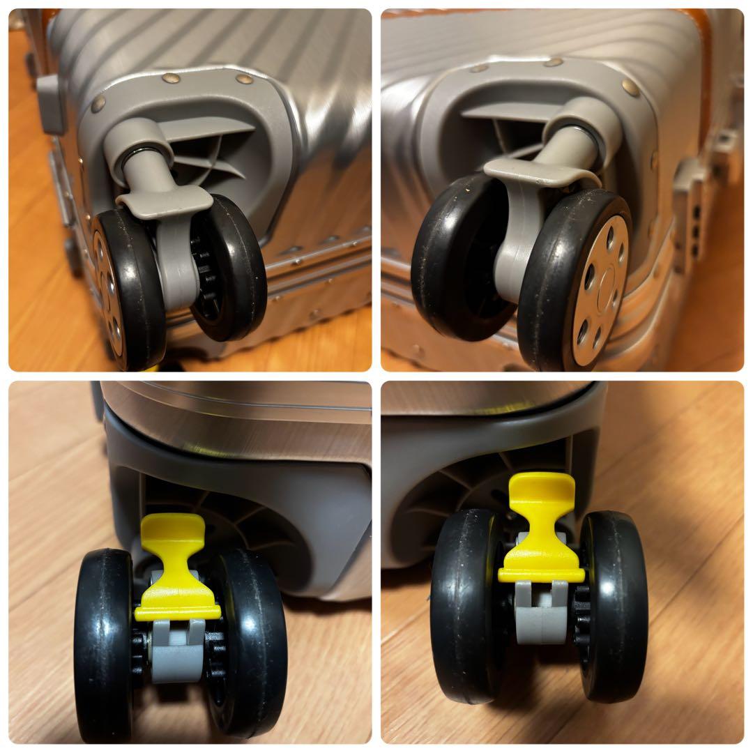 【美品】60L ABS＋PC 素材 ハードキャリー TSAロック ストッパー付き