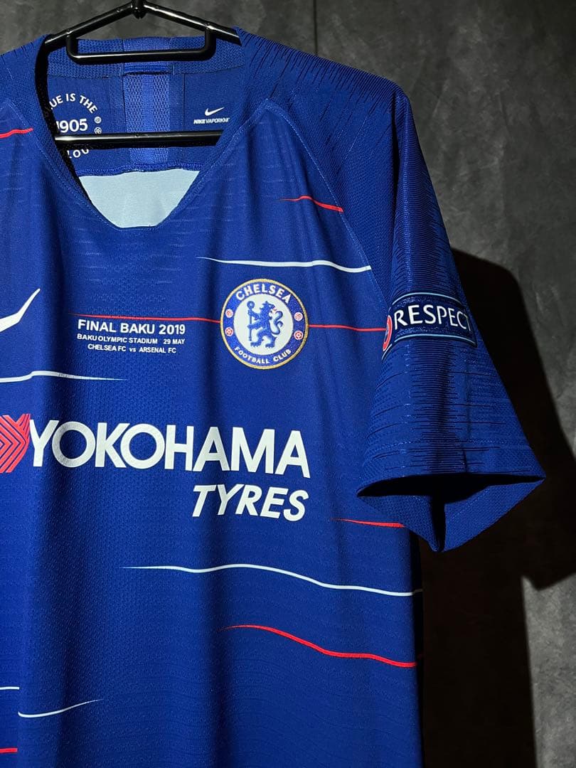 【正規品】アザール ＃１０ チェルシー１８／１９ EL決勝仕様 (H)