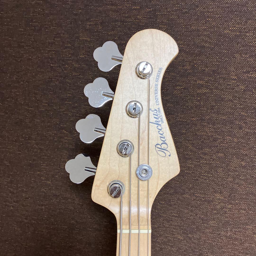 Bacchus バッカス　ユニバース　改ジャズベ　音出OK　超美中古品