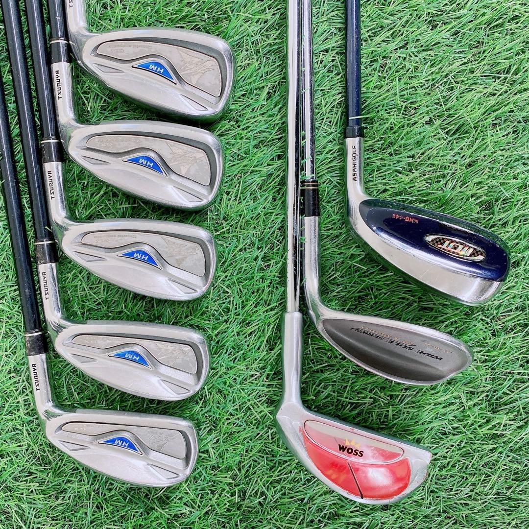 クリーブランド　XLS ツルヤ　ゴルフクラブ　メンズセット　初心者 N2093