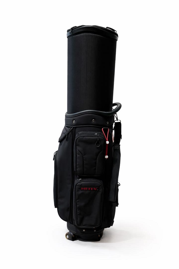 専用　HELIX キャディバッグ 4輪キャスター式 旅行用